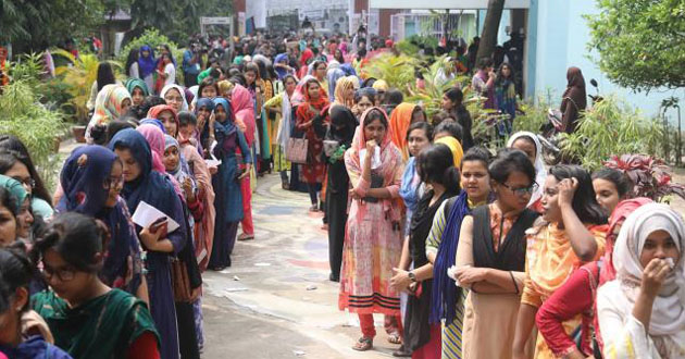 voters long line