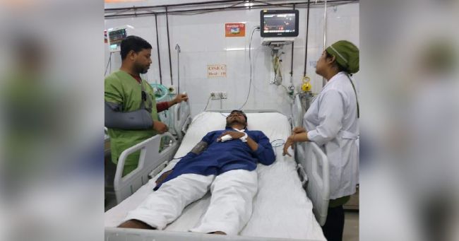 vp noor in hospital