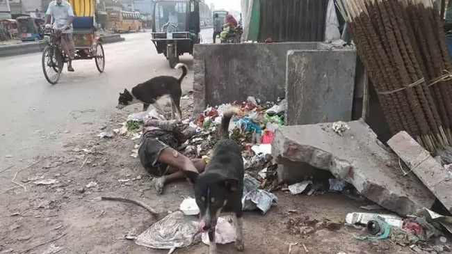 women in dustbin 2