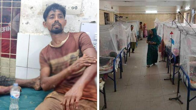 workers injured dengue patients