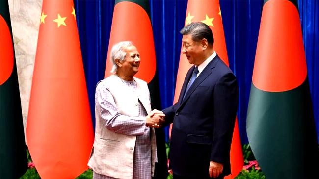 xi jinping and professor muhammad yunus