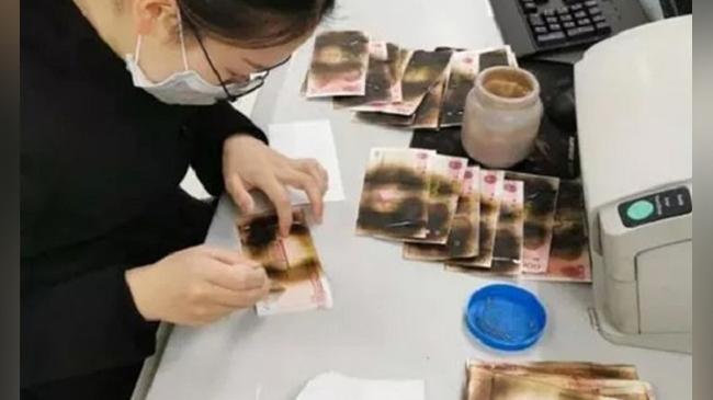 china women burn pound