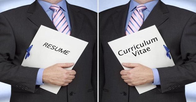 cv vs resume