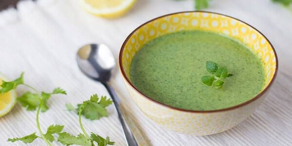 Spinach soup