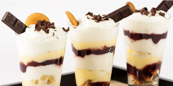 choco banana pudding