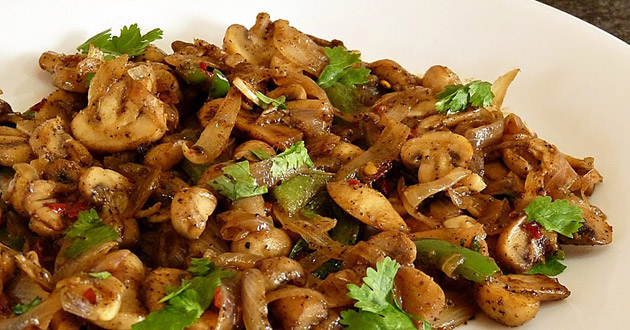 mushroom fry