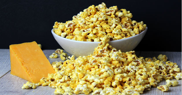 popcorn in bowl