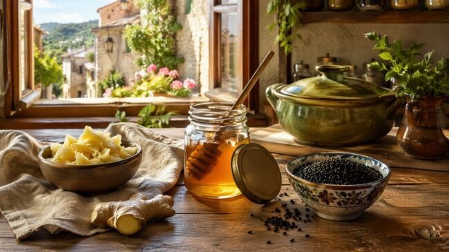 রোগ প্রতিরোধ ক্ষমতা বাড়াতে আদা, মধু ও কালিজিরা কতটা কার্যকর