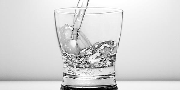 glass of water