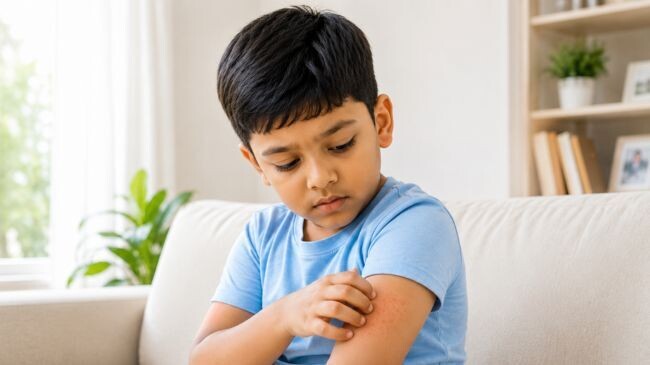 গরমে শিশুর ঘামাচি: কারণ ও প্রতিকার