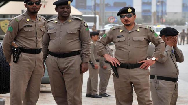 saudi police drive