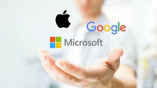 apple microsoft google