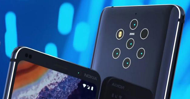 5 camera new phone launched by nokia