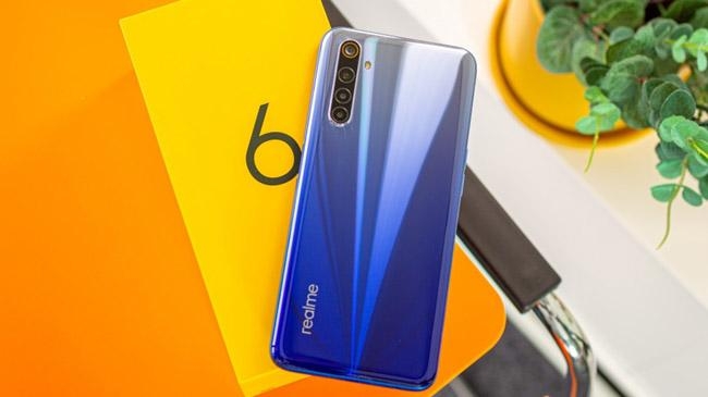 realme 6 nanometer snapdragon 60 processor phone inner