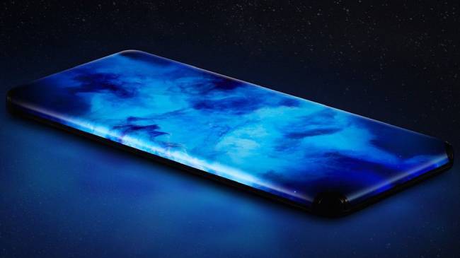 xiaomi showed new concept phone with waterfall display