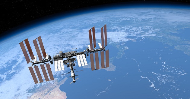 International Space Station ISS satellite