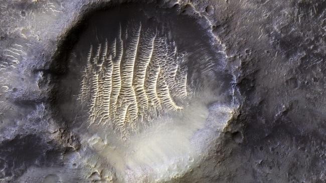 footprints on mars