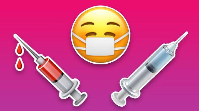 apple changed the syringe emoji