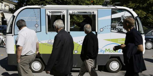 driverless bus