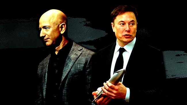 elon musk and jeff bezos