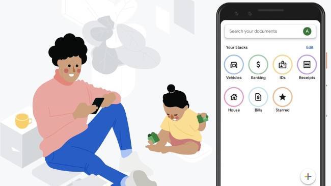 google launches a document scanning app named stack