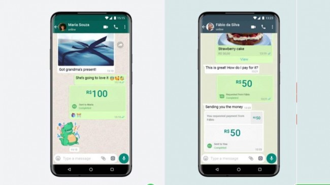 whatsapp payment in brazil