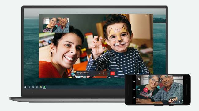 whatsapp rolling out audio video call in desktop