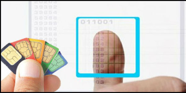 biometric system sim registration