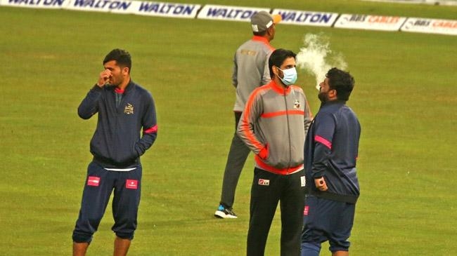 afghan cricketer shahjad smoked sports ground
