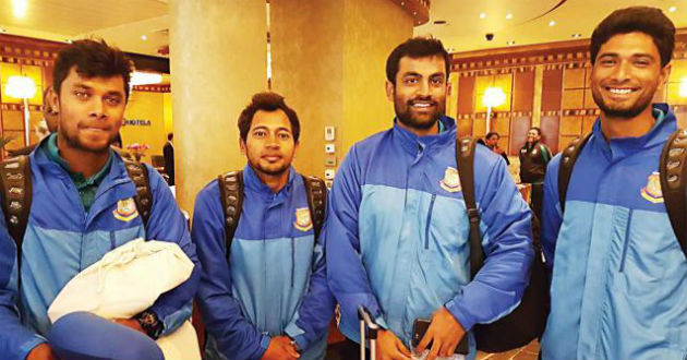 bangladesh team face traffic jam