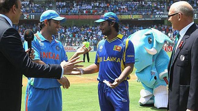 2011 cricket world cup dhoni and sangakara