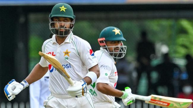 abdullah shafique and babar azam