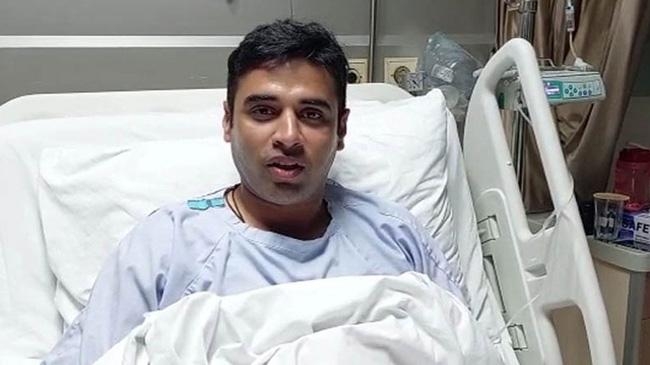 abid ali in hospital