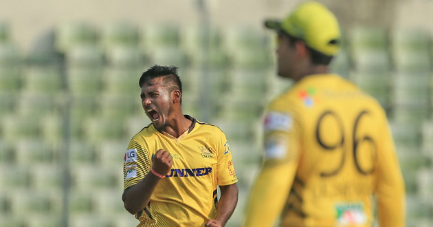 abul hasan raju during playing for rajshahi kings