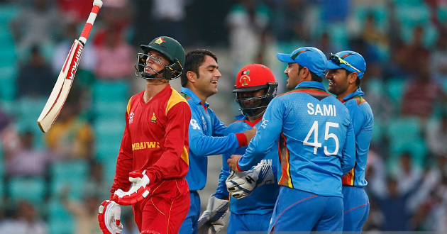 afghanistan waiting for winning the series against zimbabwe