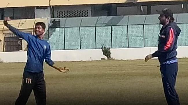 afridi suggested in practice