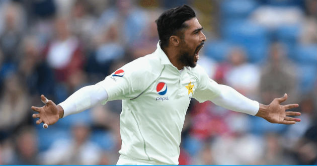 amir celebrates a wicket 1