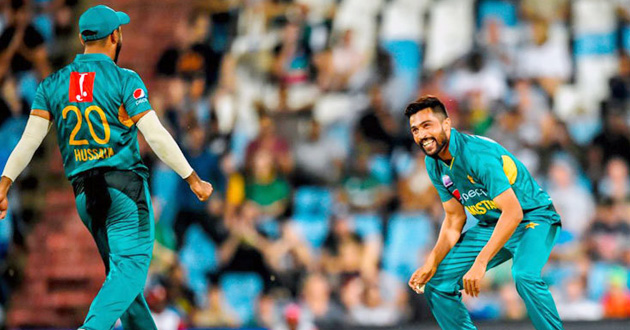 amir pakistan vs africa