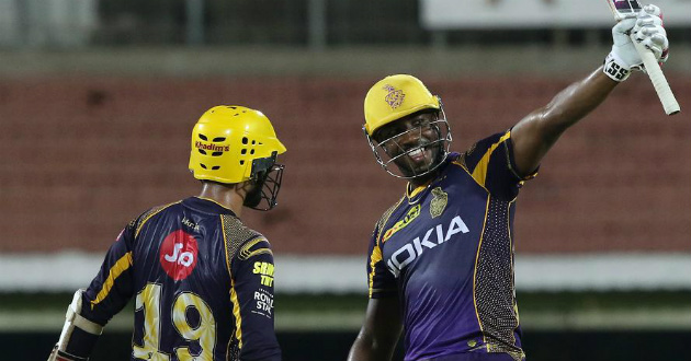 andre russell scored 88 by 36 balls