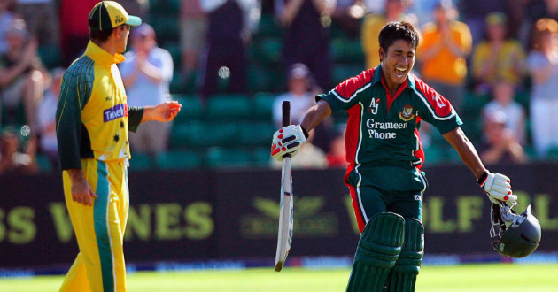 ash celebrating after century against australia