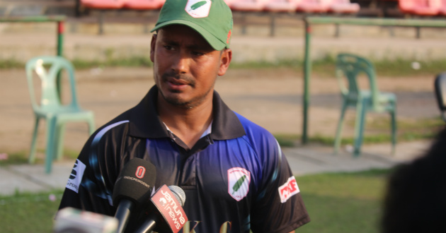 ashraful after hitting a to for kalabagan