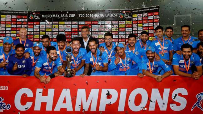 asia cup champion india