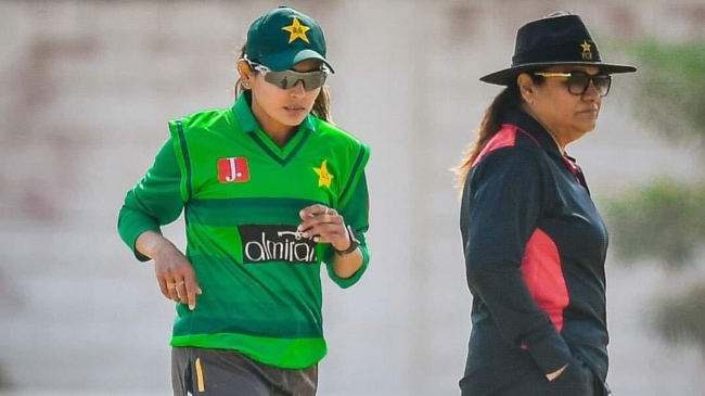 asia cup pakistani umpire s mother and cricketer s daughter participate