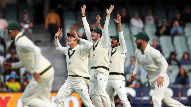 australia slip cordon goes up for an appeal