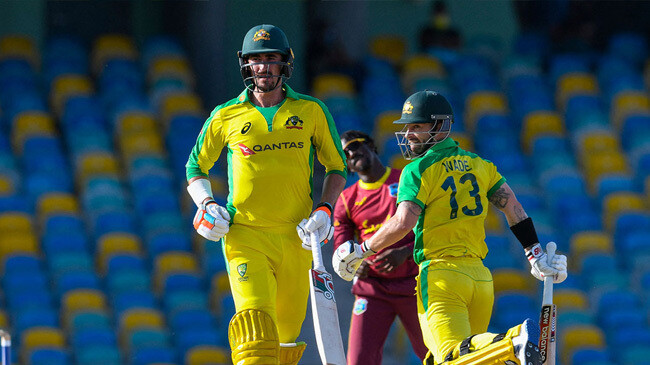 aus won by 4 wickets 2