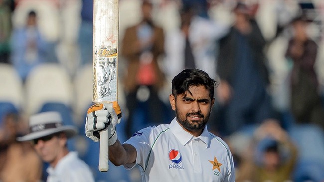 babar azam celebrates his century 2