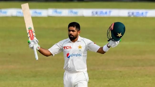 babar azam test 2