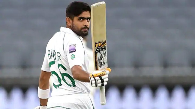 babar azam test