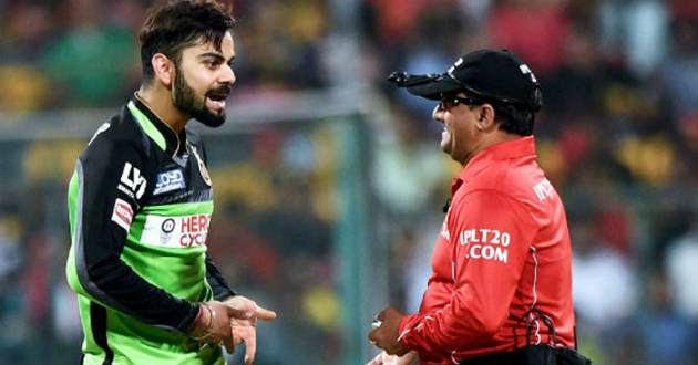 bad umpiring virat kohli