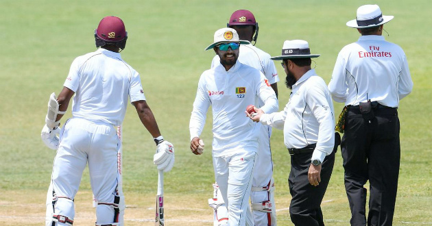 ball tampering in st lucia test